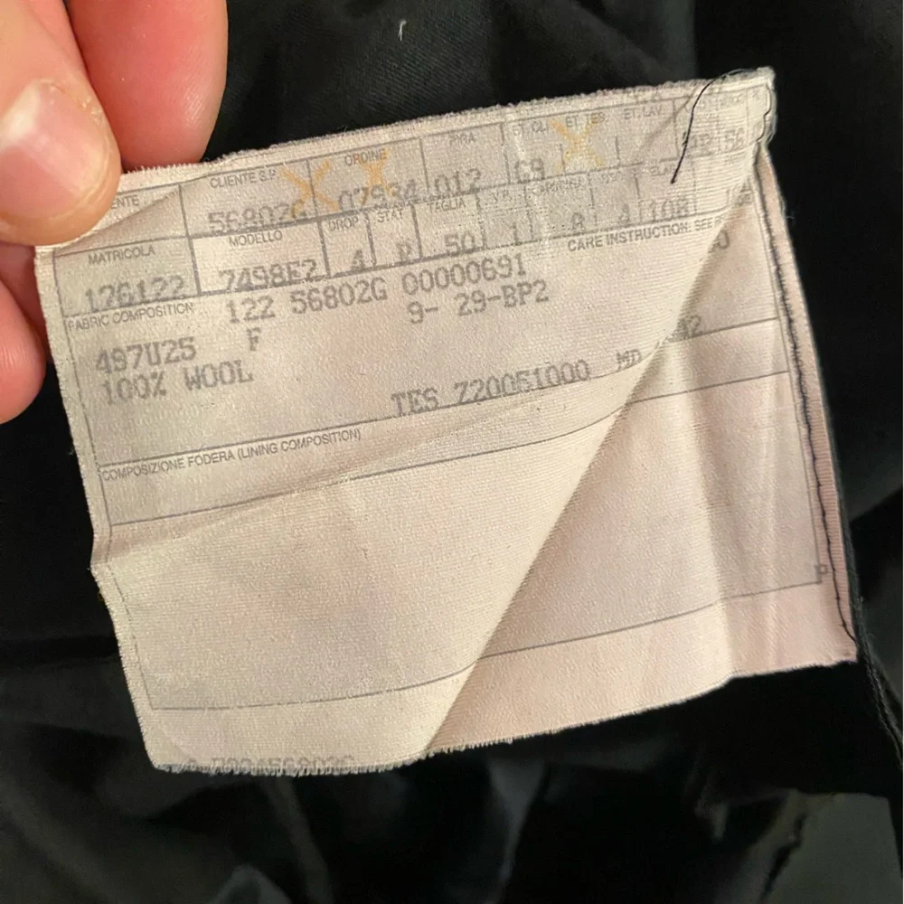 GUCCI wool classic pants